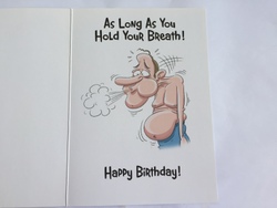 Cards - Greeting: 8B - GCARD - YOUR BODY REALLY HIDES ... 1244