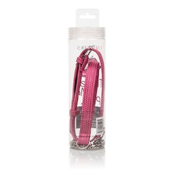 Fetish: 6A - TICKLE ME PINK COLLAR & LEASH - SE-2730-20