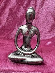 Gift Ideas: S - YOGA LADIES SILVER SET  OF 4 - SJ-YL-SILVER4**