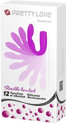 Rechargeable Vibes: 1C - PRETTY LOVE - QUINTION PURPLE - BI-04069**