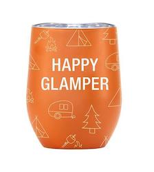 WINE GLASSES: 7B - INSULATED MUG - HAPPY GLAMPER - 116280**