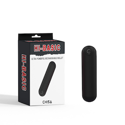 Rechargeable Vibes: 1C - HI BASIC -ULTRA POWERFUL BULLET - CN-390910322**