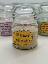 SCENTED ORNAMENTAL CANDLES: SJ - INSIGHTFUL CANDLES -  I THINK MY SOULMATE.... **