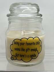 SCENTED ORNAMENTAL CANDLES: SJ - INSIGHTFUL CANDLES - BEING YOUR FAVOURITE .. **