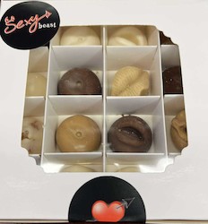 ENTICING CHOCOLATES: SJ - SEXY BEAST - BOX OF BITS - SJ-BOB-01**